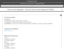 Tablet Screenshot of hagenbach.fr